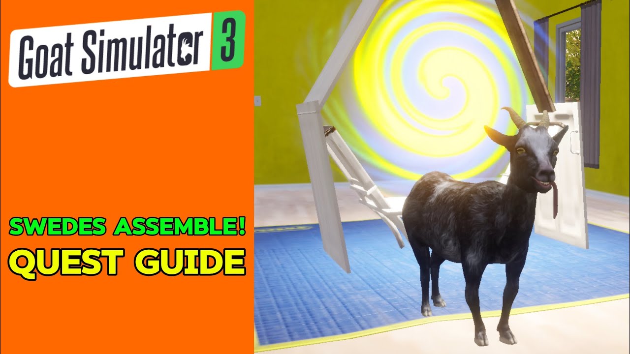 How To Complete Swedes Assemble (Goat Simulator 3) - YouTube