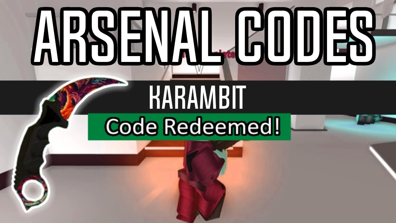 ALL ARSENAL CODES JUNE 2020 ROBLOX - YouTube