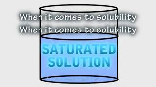 6c Solubility Song by Peter Weatherall