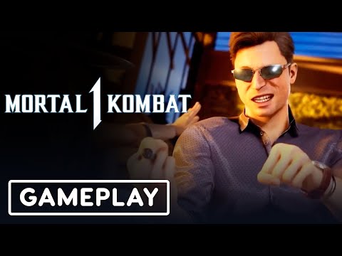 : Scorpion vs Johnny Cage High Level Gameplay