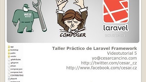 VideoTutorial 5 del Taller Práctico de Laravel Framework. Creación y Validación de Formularios