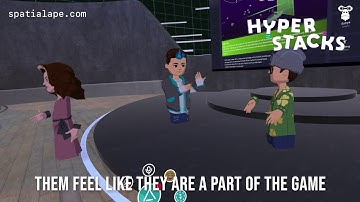 Hyper Stacks founder talks community building - Spatial Ape XR startup event