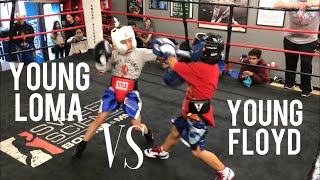 Young Kids Sparring inside Sweet Science Boxing Gym