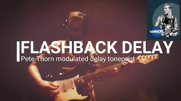 TC Electronic Flashback Delay Pete Thorn toneprint demo