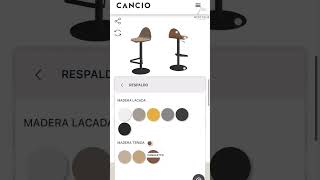 Configura tus taburetes de CANCIO y ¡pídelos en MERCASUR ESTEPONA!