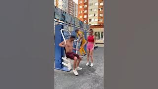 Sport prank with girl! 😂 #shorts
