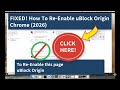 How to re-enable Ublock origin on chrome after 2026 rollout