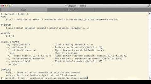 A demo of the block ruby gem
