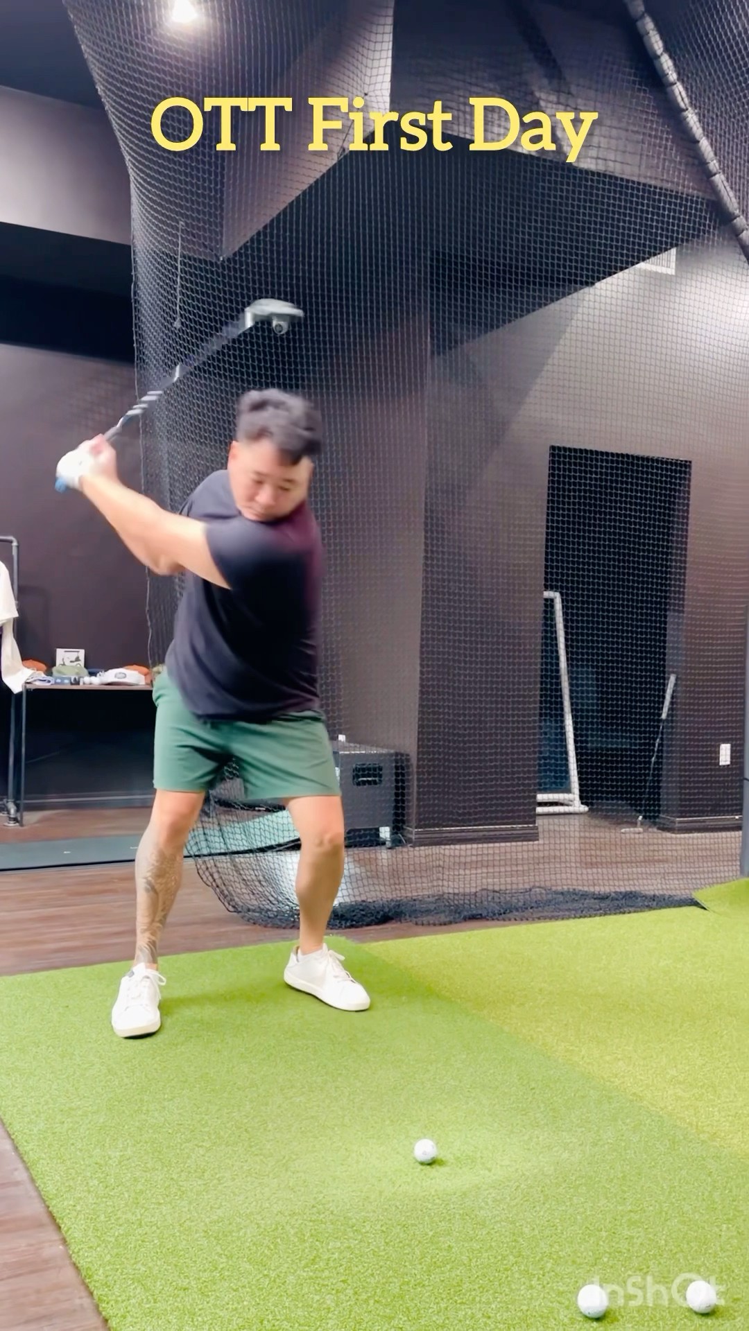 Daniel’s first OTT lesson had him hitting it long and straight!!! #golf #golftips #ott #miracleswing
