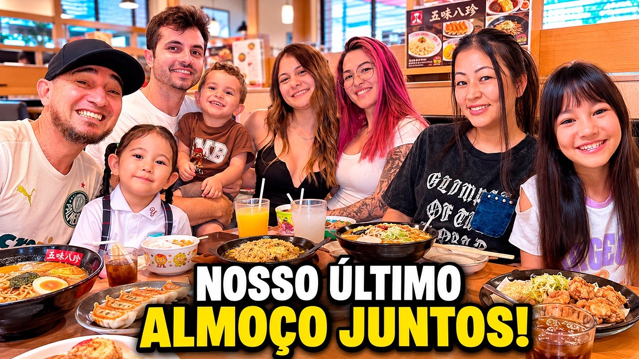OUR LAST LUNCH WITH THE MALOUCOS IN JAPAN! | YU AND FAMILY - YouTube
