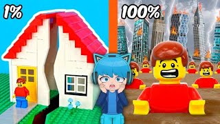 Simulé un APOCALIPSIS de LEGO | NicePeak REACCIONA a TD BRICKS