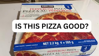 Costco Kirkland Frozen Pepperoni Pizza Is It Good?