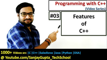 03 C++ Features - Learn easy C++ tutorials by Sanjay Gupta in English