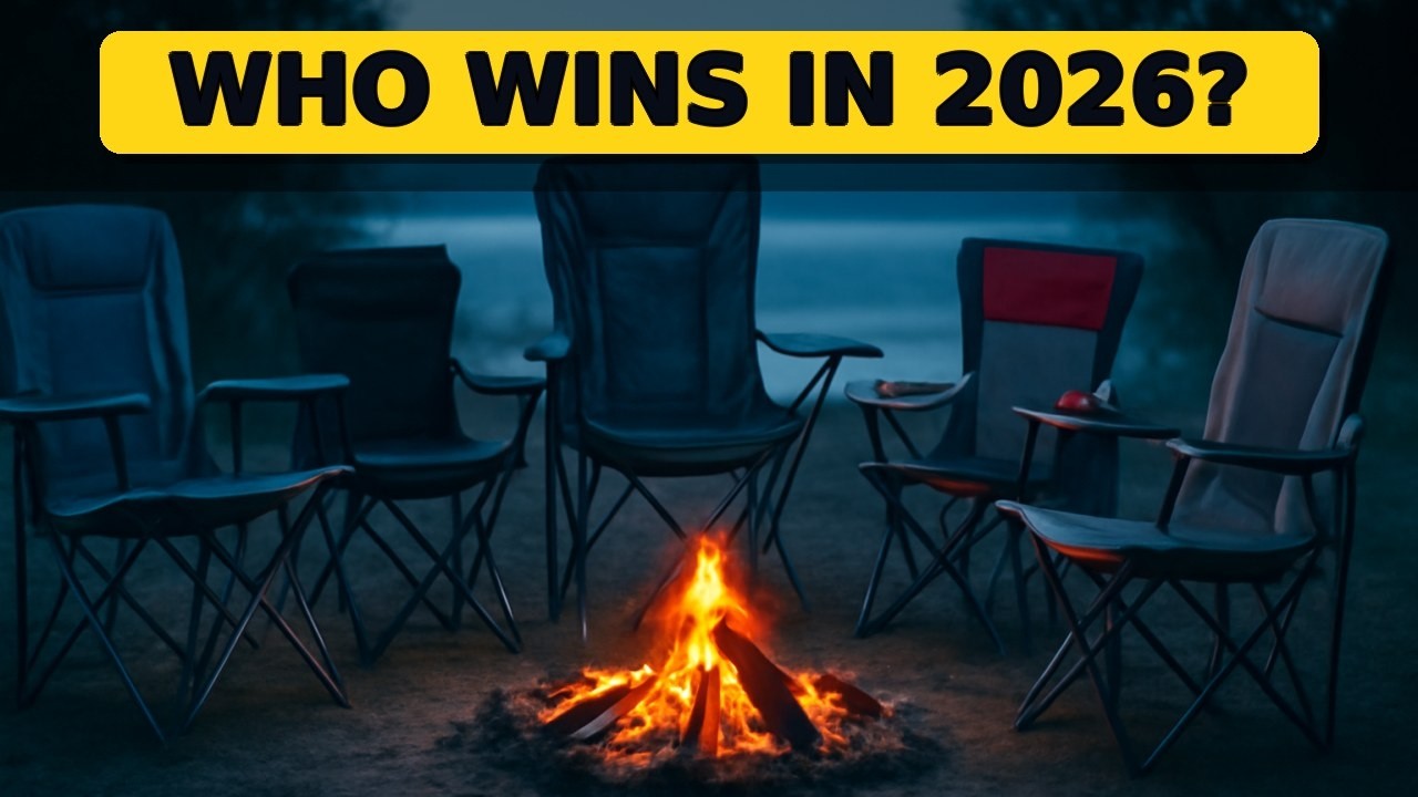 Top 5 Best Folding Chairs for Outdoor 2026 - Comfort for Every Adventure