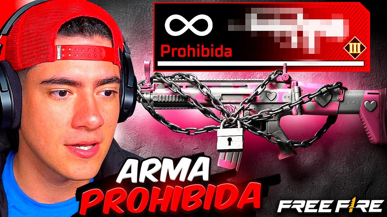 USE LA SKIN DEL ARMA PROHIBIDA DE FREE FIRE Y ME DECEPCIONO !! - TheDonato Live