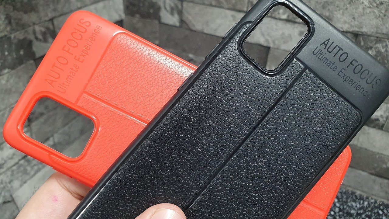 Case Samsung A51 Auto Focus Leather Softcase Autofocus case 