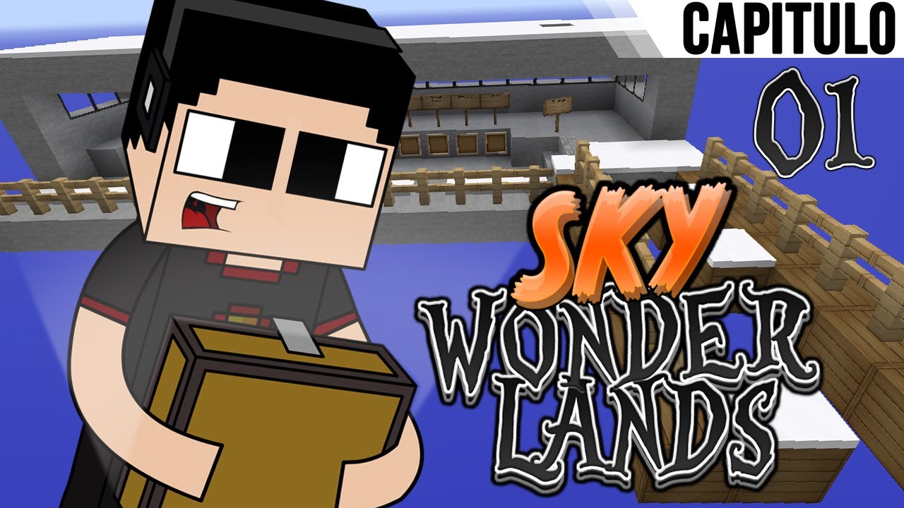 Minecraft: Mapa de Retos Sky Wonderlands con ALK4PON3 Ep. 1 "Deja vu de Skyblock"
