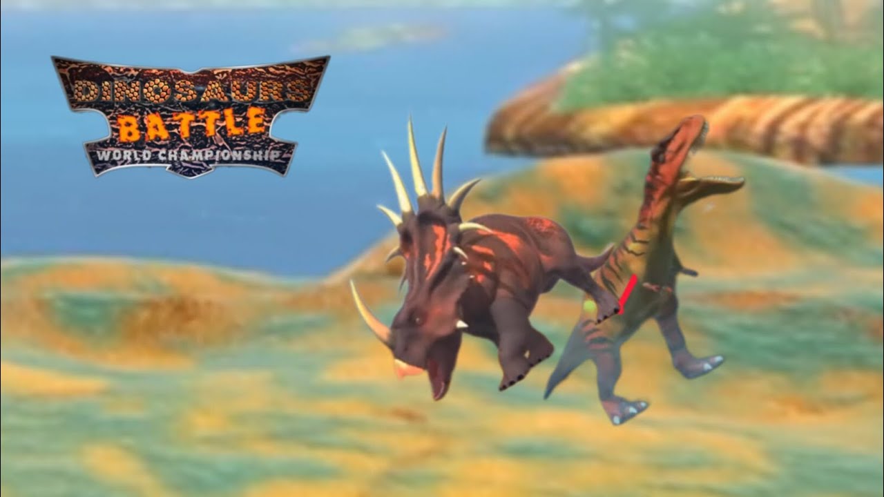 Dinosaur Chaos S2 Styracosaurus VS Siamotyranus 