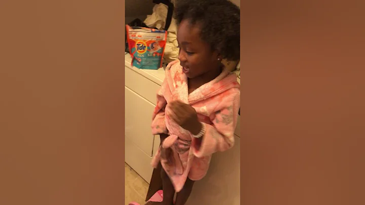 Aliya's first washing tutorial