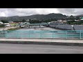 #Driving on the road in #Dominica Part 10. Over the #Roseau River