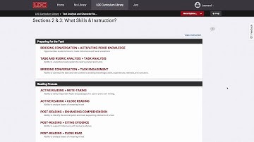 LDC CoreTools Screencast: Exploring the Curriculum Library