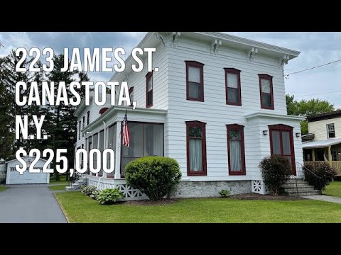 223 James St., Canastota, NY home video tour