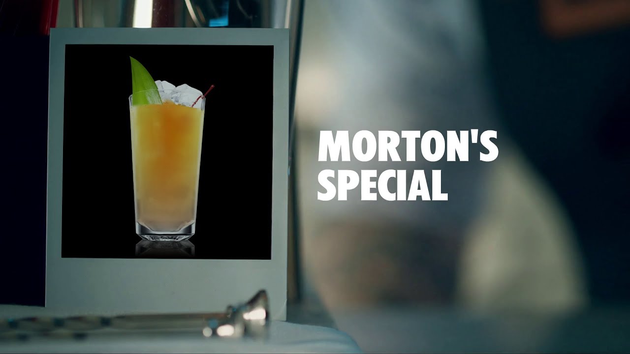 MORTON'S SPECIAL DRINK RECIPE - HOW TO MIX - YouTube