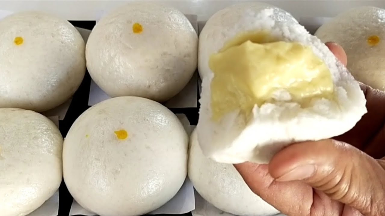 ซาลาเปา.ไส้ครีมสุดโปรด หวานเล็กน้อย หอมนุ่มๆ ลูกเดียวไม่พอ. กี่ลูกดี!!!♥️👍