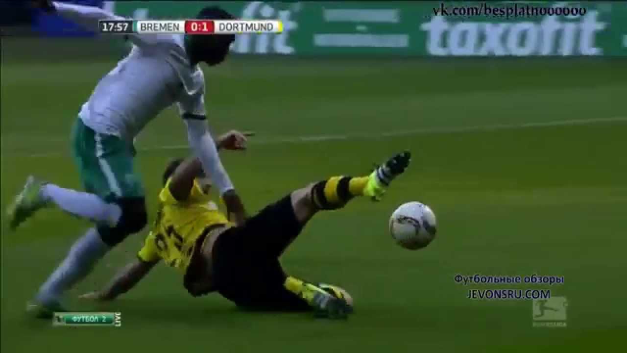 Henrikh Mkhitaryan GOAL Werder Bremen--Borussia Dortmund Highlights HD 31.10.2015