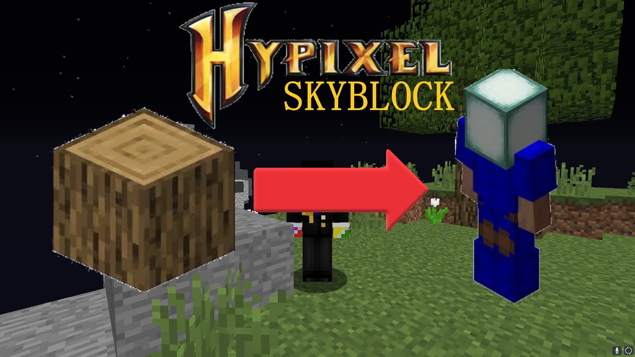 Beginners Guide To Hypixel Skyblock In 2021 E1 From Wood To Lapis