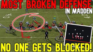 ⚠MOST TOXIC DEFENSE⚠ in Madden NFL 24! The OFFENSE DOESN'T BLOCK ANYONE! Tips