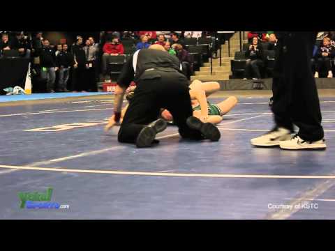Rij Koehnen vs Curt Mass, MSHSL Class A 152 pound championship / March 3rd, 2012