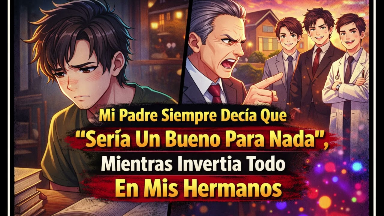 Mi Padre Siempre Decía Que Yo “Sería Un Bueno Para Nada”, Mientras Invertía Todo En Mis Hermanos
