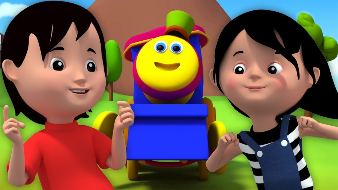 bob kereta api | di atas gunung | sajak anak-anak | Bob Over The Mountain