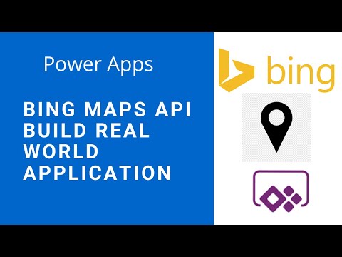 PowerApps - Build apps using Bing Maps API