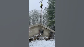 Starlink install on antenna tower