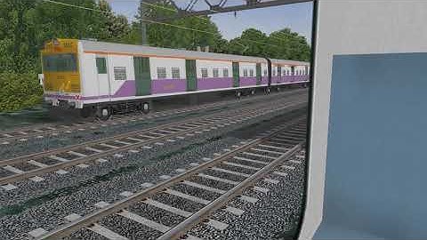 MSTS(OPEN RAILS)Indian Railways@12953 August Kranti Rajdhani part 7