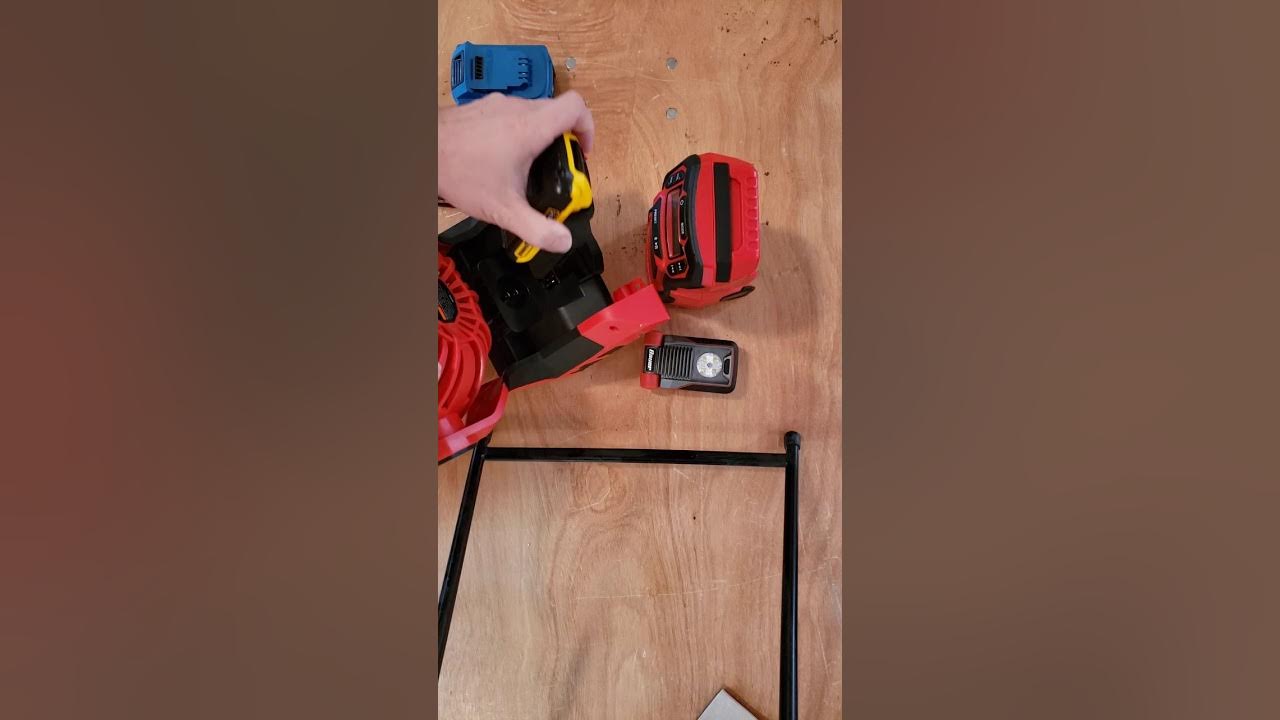 Bauer , Hercules , DeWalt battery to Bauer tool adapter. YouTube