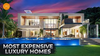 2 HOUR TOUR OF THE MOST EXPENSIVE LUXURY HOMES AND MANSIONS