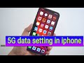 3g,4g,5g data setting in all modle iphone