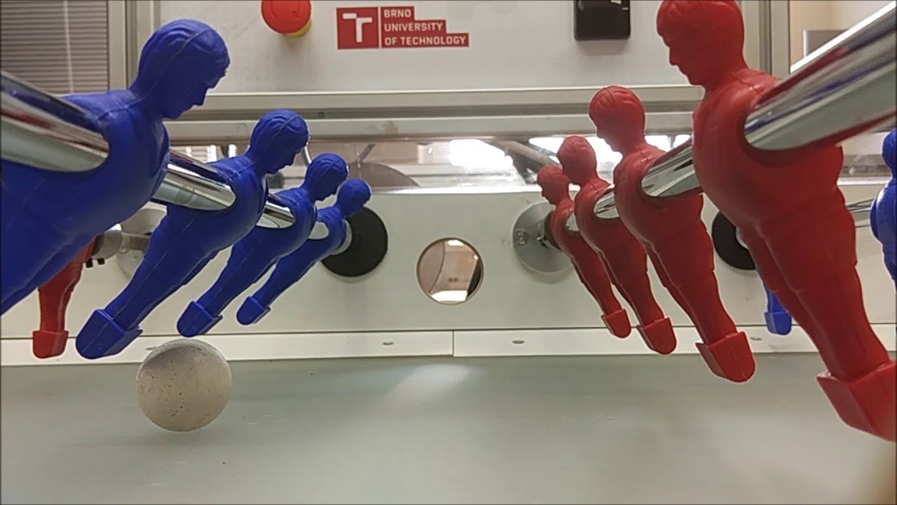 Robotic table football - Brno University of Technology + B&R Automation ...
