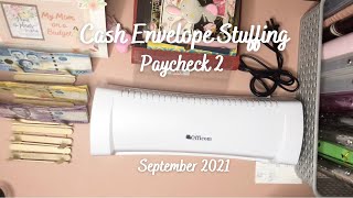 Cash Envelope Stuffing | September 2021 | Paycheck 2 | Philippines