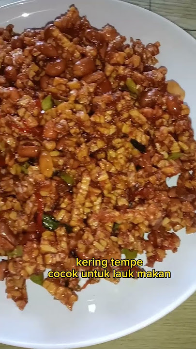 KERING TEMPE PEDAS MANIS COCOK UNTUK LAUK MAKAN.. #shorts #shortsvidio