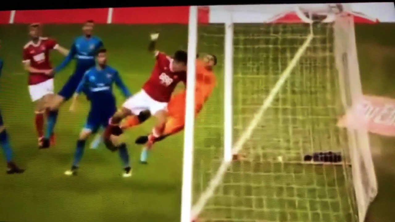 Lichaj goal 1-0 vs arsenal