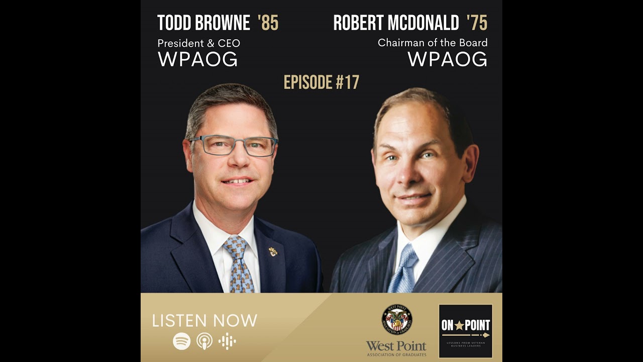EP17. Part 1: West Point Association of Graduates: Becoming the Most Connected Alumni Body in the...