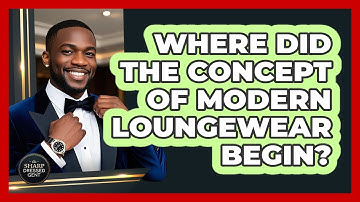 Where Did The Concept Of Modern Loungewear Begin? - The Sharp Dressed Gent