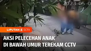 Pelecehan oleh Pria Pemotor Terhadap Dua Bocah Perempuan | Liputan 6