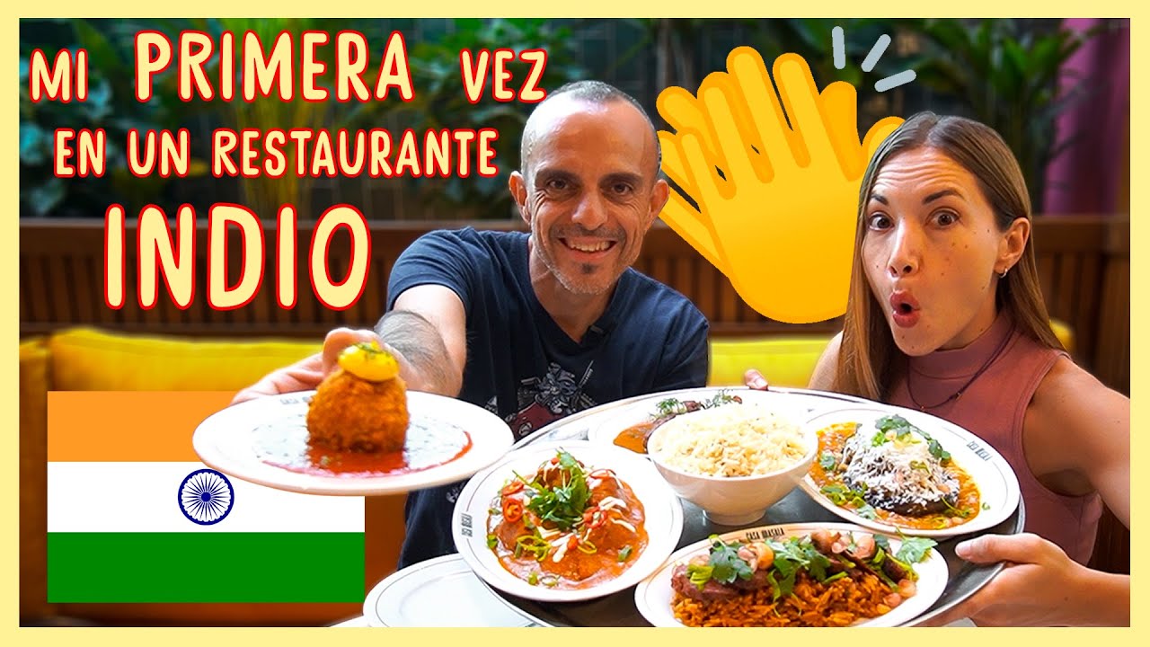 Mi PRIMERA vez en un INDIO 👳🏽‍♂️ Como en el restaurante hindú más FAMOSO de Barcelona