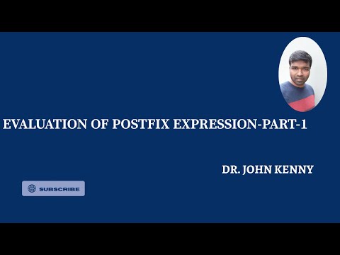Evaluation of Postfix Expression | Part 1 | Stacks | Data Structures and Algorithms
