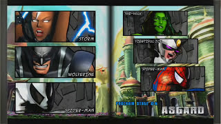Je fais le mode arcade de Ultimate Marvel Vs Capcom 3